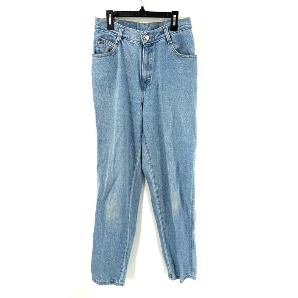Vintage Womens Gitano Jeans Straight Leg Size 8 Light Wash